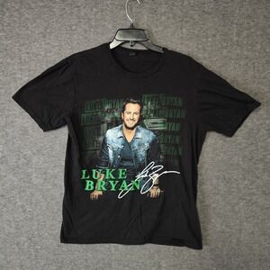 Luke Bryan Shirt Medium Kick The Dust Up Tour Concert Tee Country Music